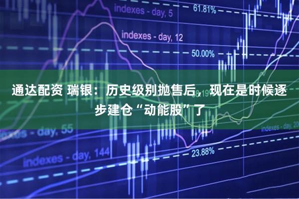 通达配资 瑞银：历史级别抛售后，现在是时候逐步建仓“动能股”了